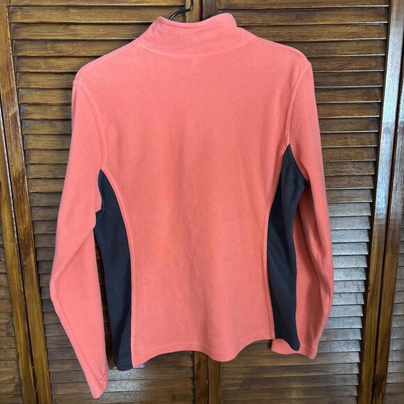 Champion Women's 1/4 Zip Athletic Pull Over Sweatshirt - Size Medium Long Sleeve - Picture 2 of 3